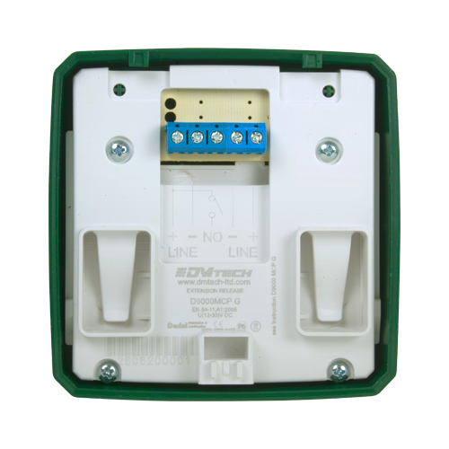 Pulsante di reset - Specifico per pannello antincendio - DMT-D9000-MCP-G