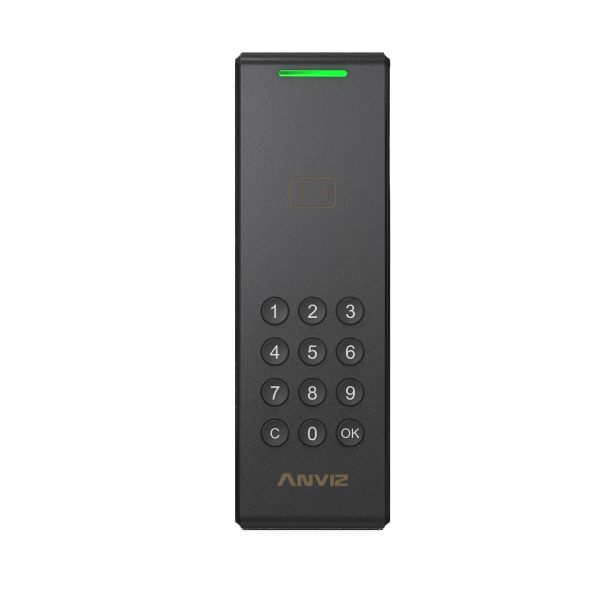 Controllo accessi autonomo - Scheda EM/MF e PIN - TCP/IP, Wi-Fi, Bluetooth - Adatto per esterni IP65 - C2KA-BT-WIFI