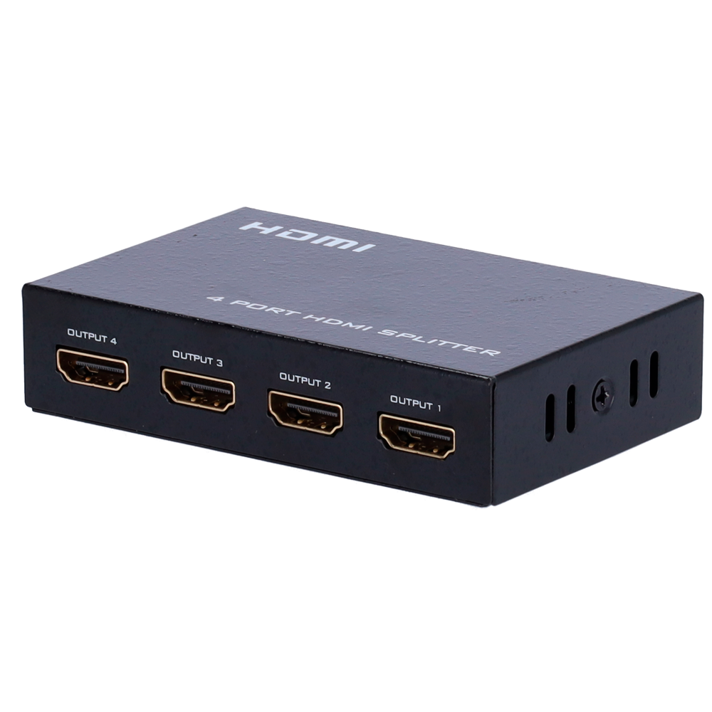 Moltiplicatore di segnale HDMI - 1 ingresso HDMI - 4 uscite HDMI - Fino a 4K*2 - HDMI-SPLITTER-4-4K