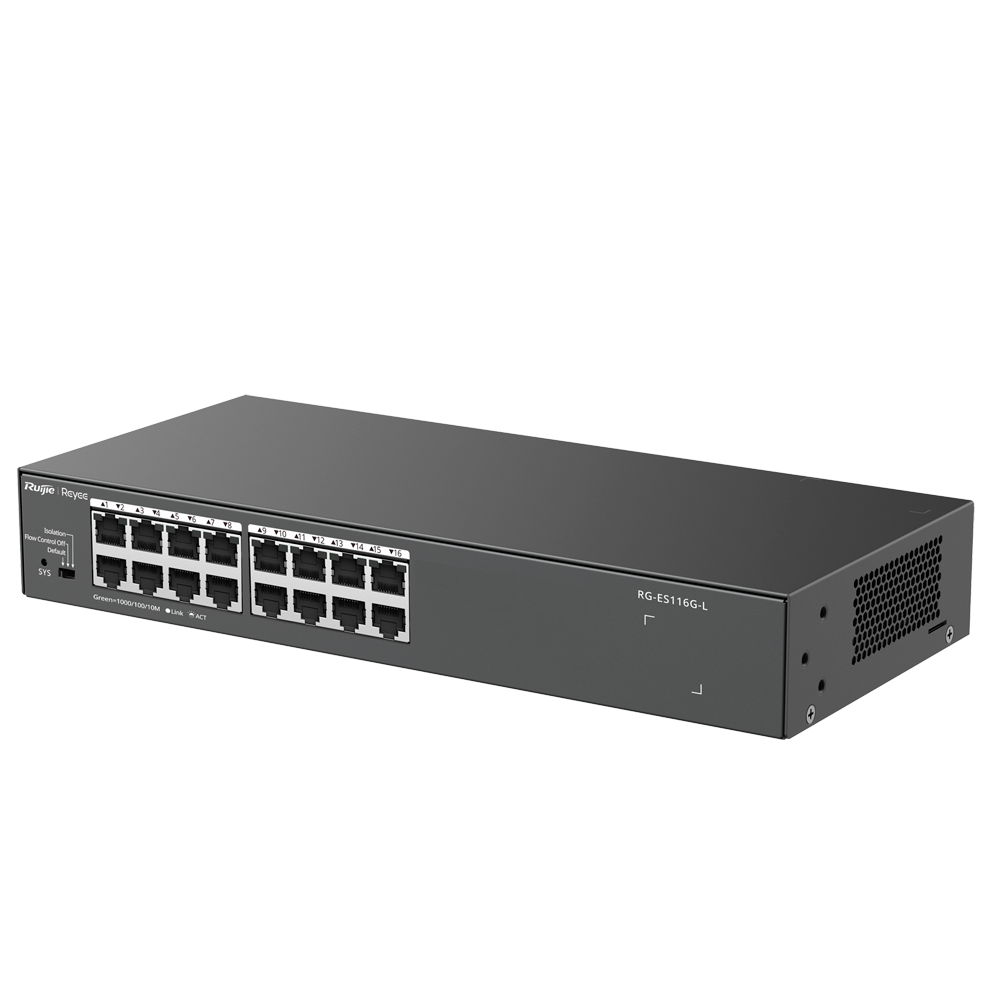 Reyee - Switch non gestito 16 porte Gigabit - RG-ES116G-L