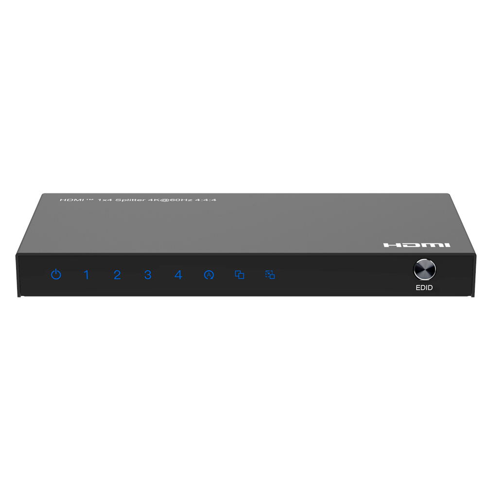 Splitter HDMI - 1 Ingresso - 4 Uscite - fino a 4K@60Hz - HDMI-SPL-1x4-4K60