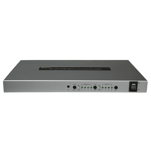 Moltiplicatore di segnale HDMI - 4 entrate HDMI - 2 uscite HDMI - Fino a 4K (entrata e uscita) - HDMI-MATRIX-4-2