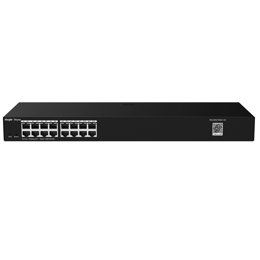 Reyee - Switch Cloud Managed L2 16 porte Gigabit - RG-ES216GC-V2