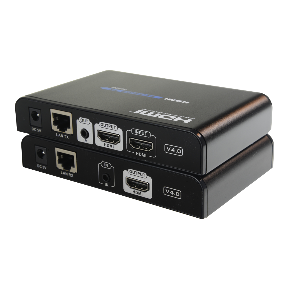 Estensore attivo HDMI 1080p - Trasmettitore e ricevitore - Portata 120 m su cavo UTP Cat 6 - HDMI-EXT-PRO-V2