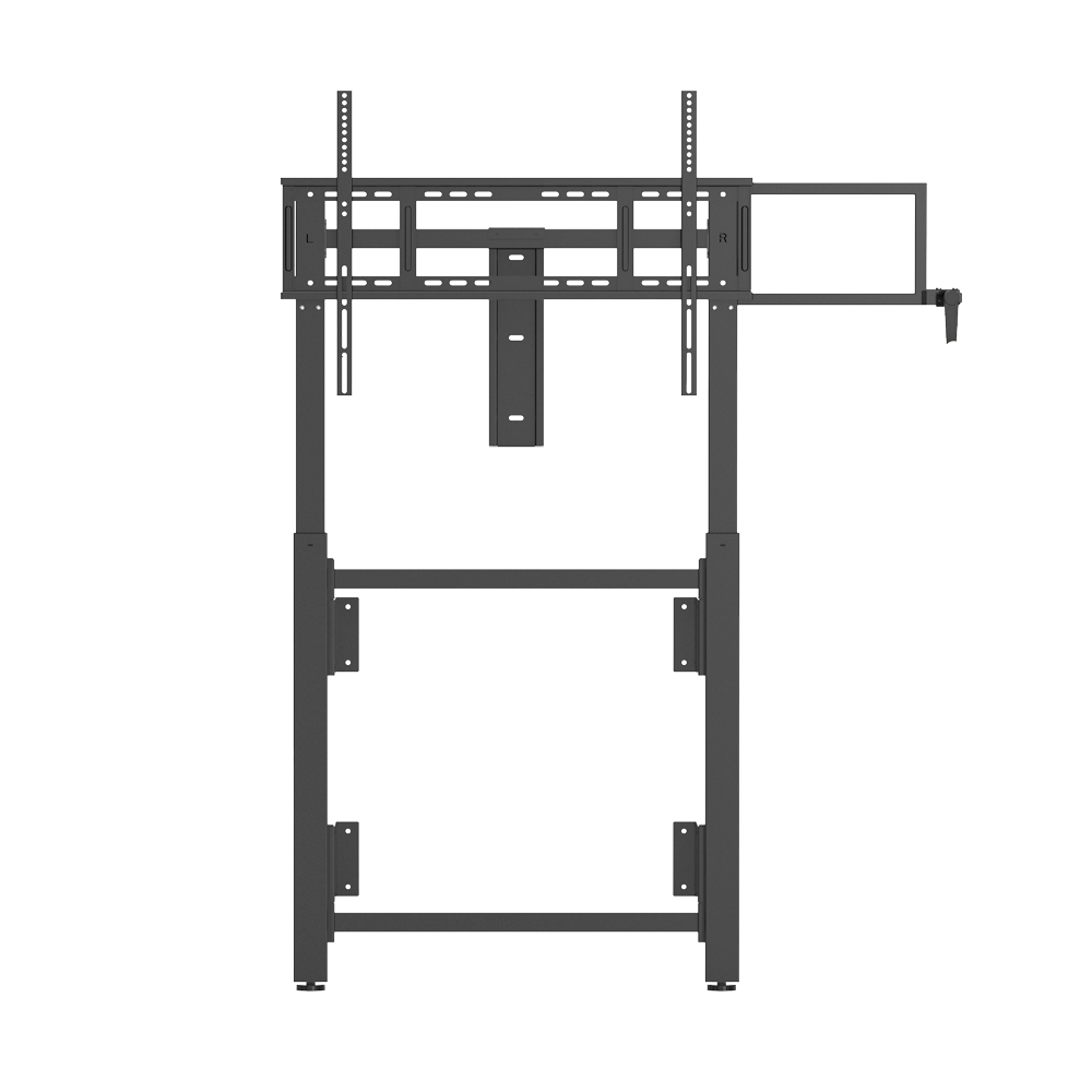 Supporto a pavimento e a parete con manovella - Altezza regolabile - VESA max 900 x 600 mm - IB-WH3193-W2