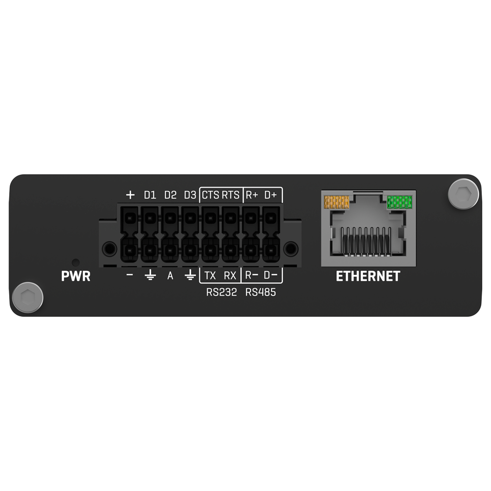 Teltonika - Gateway industriale 4G LTE dual SIM con GNSS e RS232/RS485 - TK-TRB246