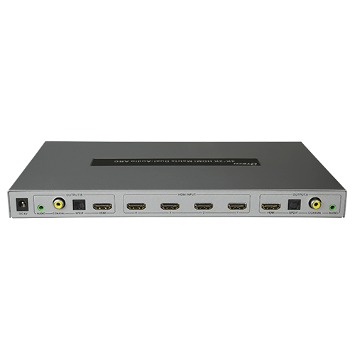 Moltiplicatore di segnale HDMI - 4 entrate HDMI - 2 uscite HDMI - Fino a 4K (entrata e uscita) - HDMI-MATRIX-4-2