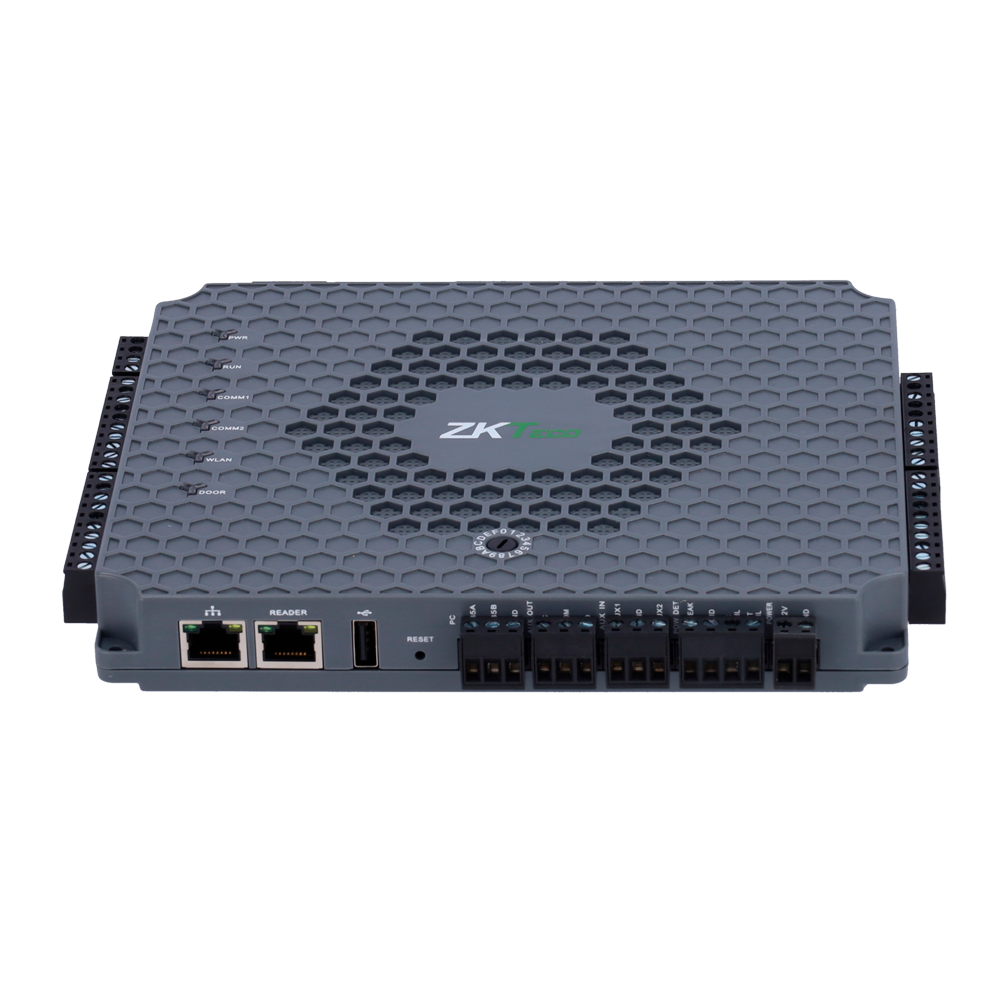 Controllore di accesso biometrico PoE - Accesso tramite impronta digitale, tessera o password - ZK-ATLAS-260