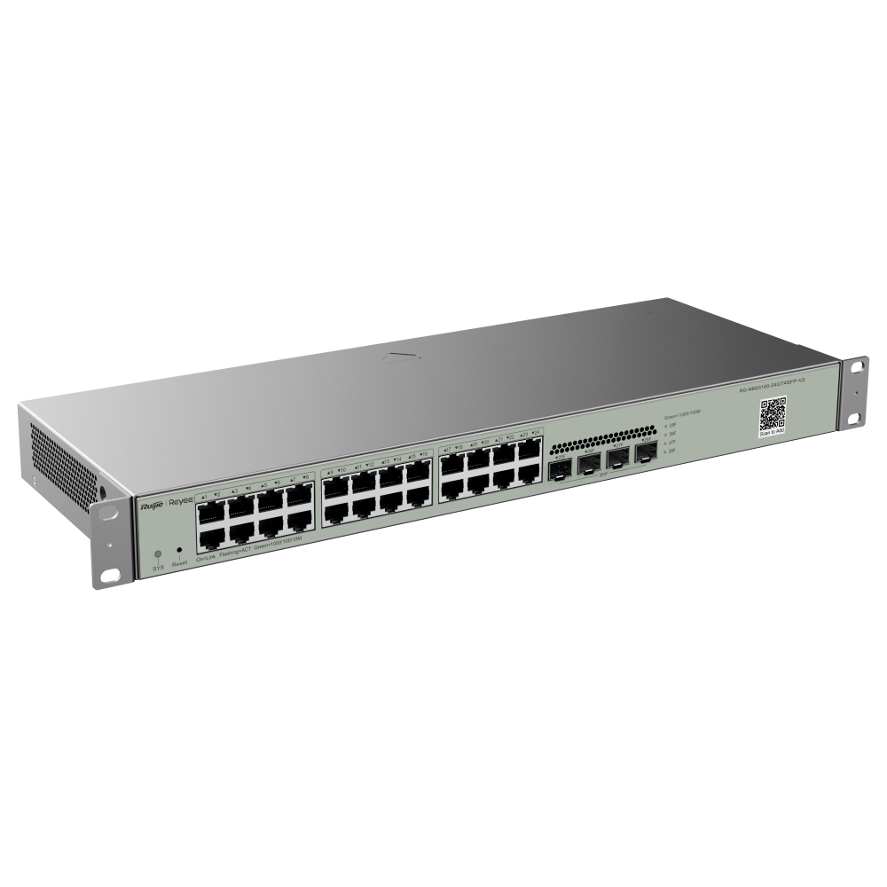 Reyee - Switch Cloud Managed L2 - RG-NBS3100-24GT4SFP-V2