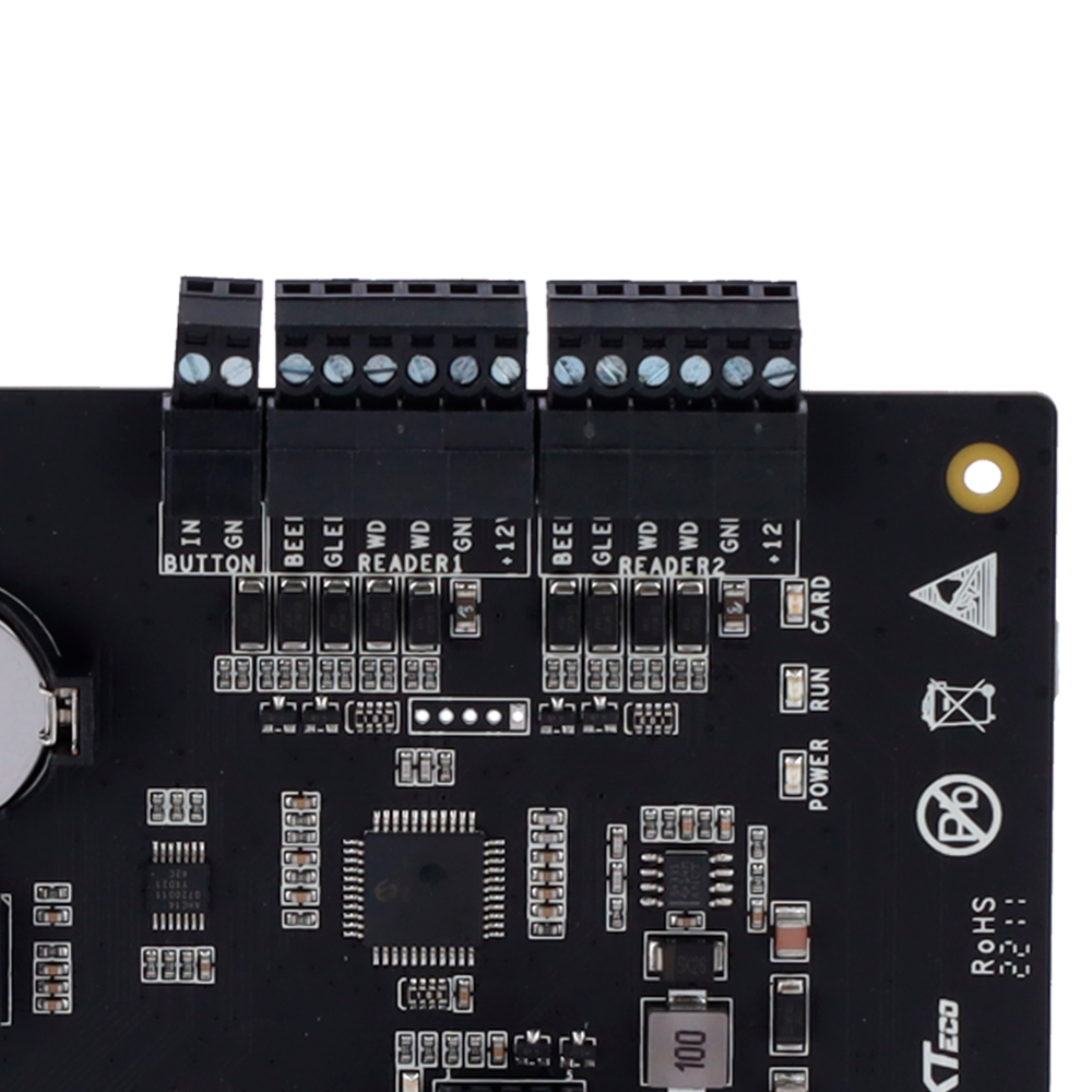 Controller di accessi RFID - Accesso con scheda o password - Uscita Relè per 1 porta - ZK-C3-100PRO