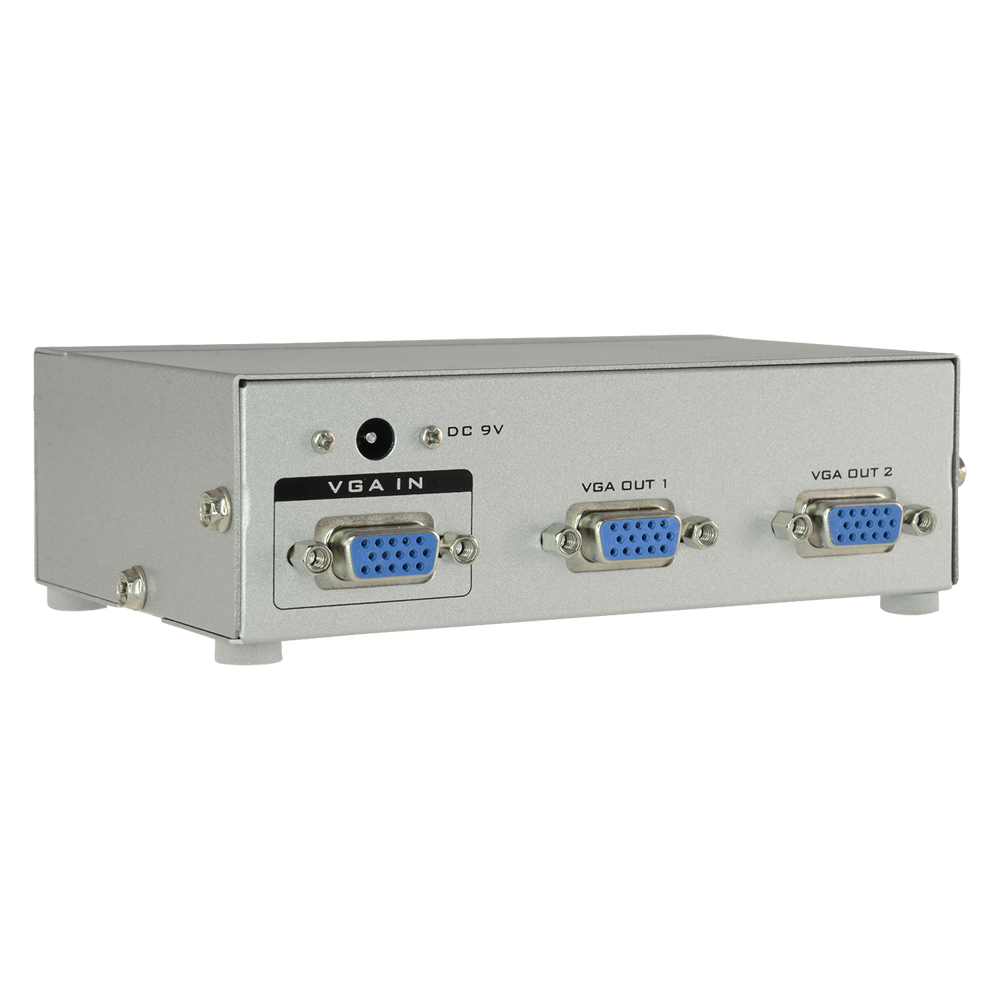 Moltiplicatore di segnale VGA - 1 ingresso VGA - 2 uscite VGA - VGA, SVGA, XGA, Multisync - VGA-SPLITTER-2