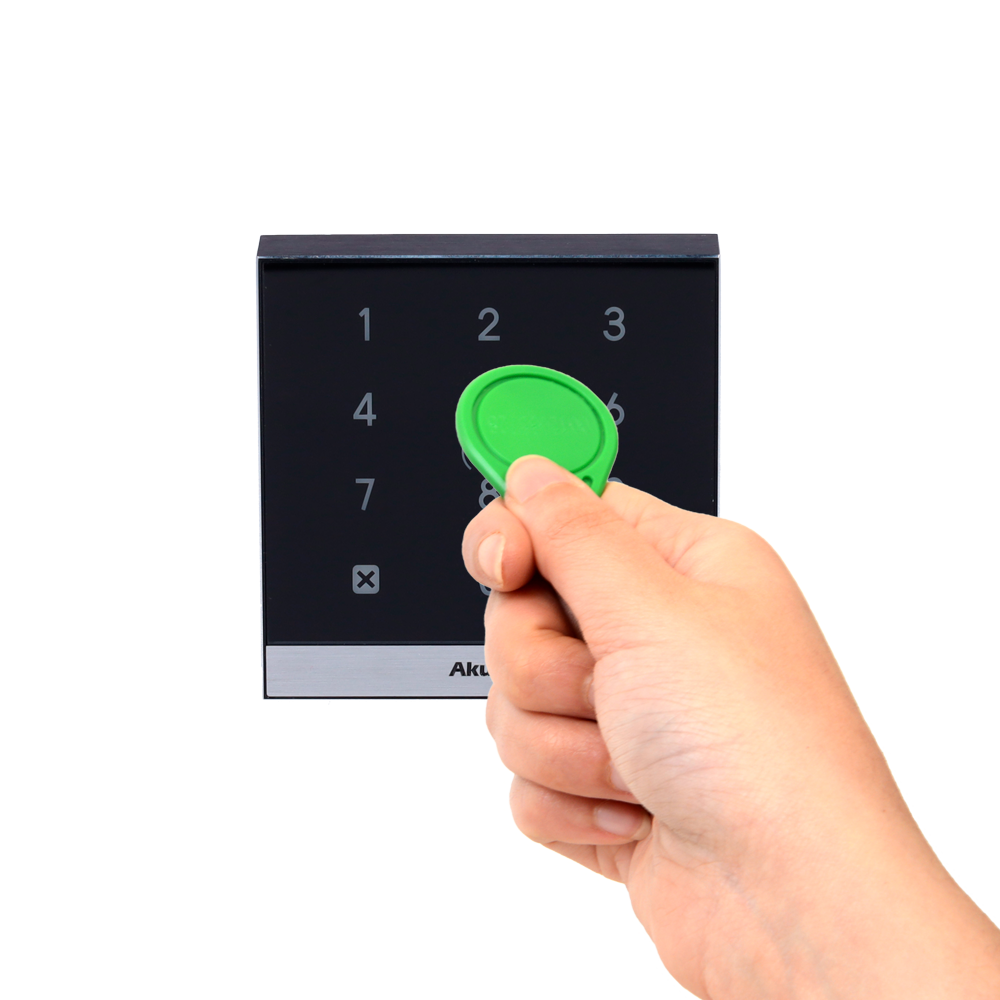 Controllo Accessi Akuvox IK07Scheda EM/MF, NFC e PIN - 1 relè20.000 utenti - AK-A02S