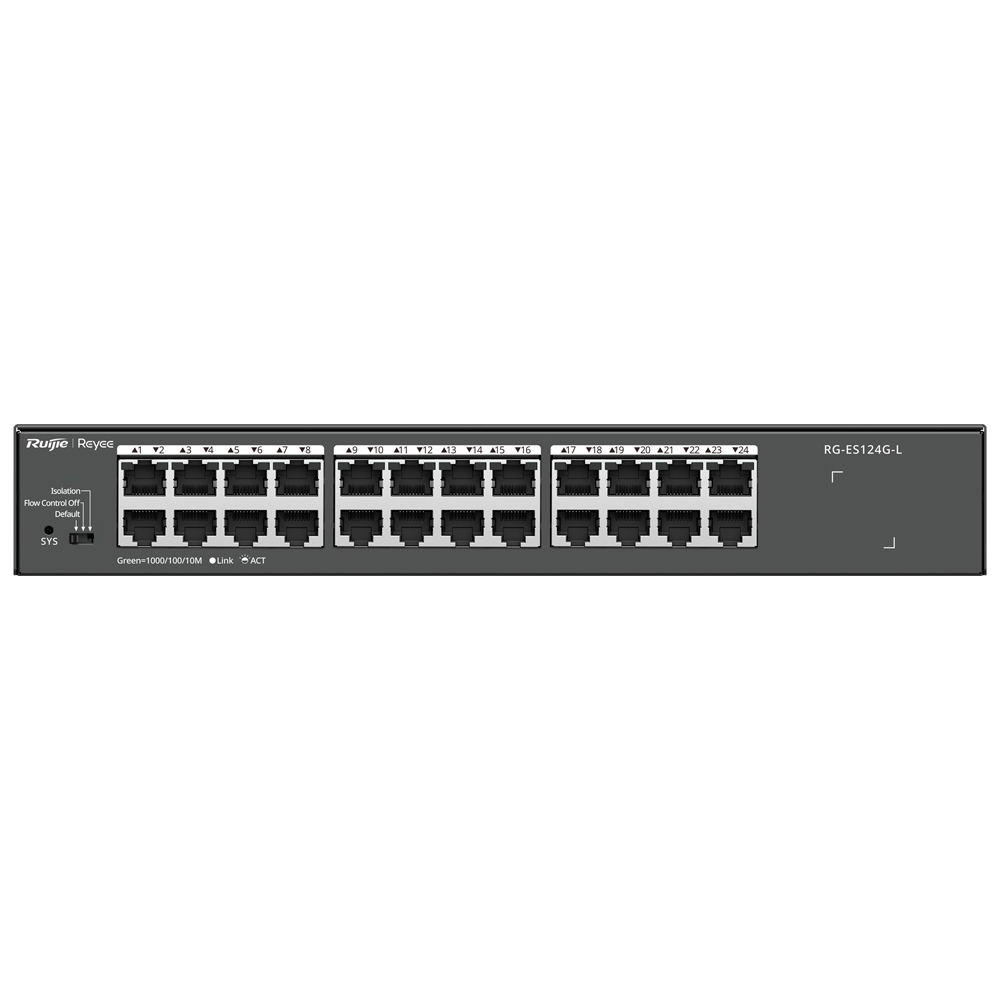 Reyee - Switch non gestito 24 porte Gigabit - RG-ES124G-L