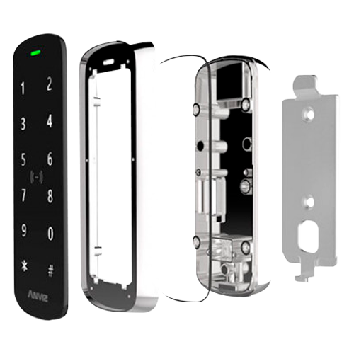 Controllo accessi autonomo - Scheda EM/MF e PIN - TCP/IP, Wi-Fi, Bluetooth, miniUSB - Adatto per uso - M3PRO-BT-WIFI