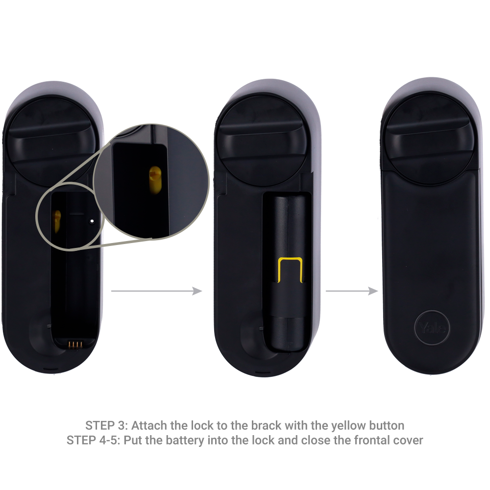 Yale - Serratura smart Linus L2 BLE/Wi-Fi nera - YALE-LINUS-L2-B