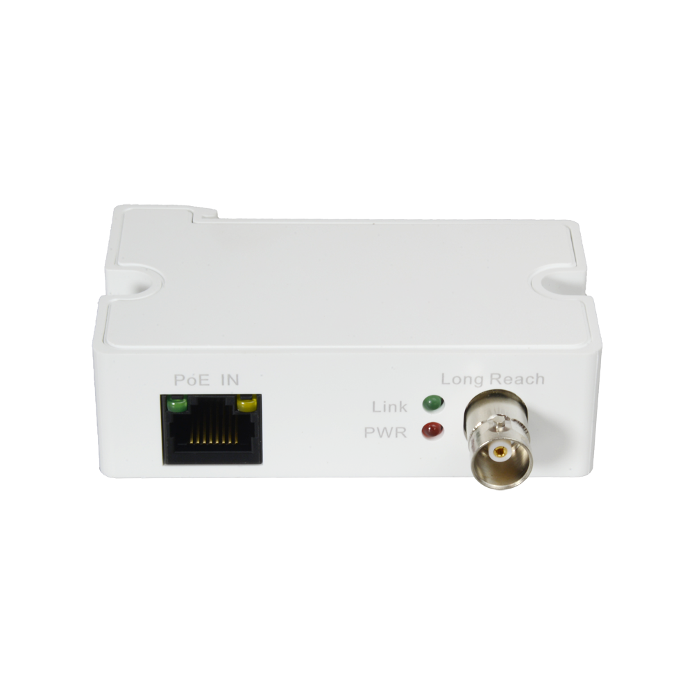 Estensore EoC Branded - Ethernet per cavo coassiale - Attivo - Specifico ePoE - LR1002-1ET
