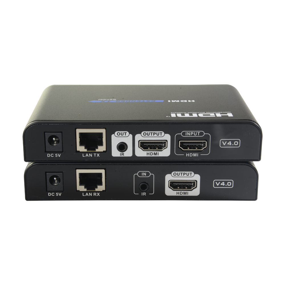 Estensore attivo HDMI 1080p - Trasmettitore e ricevitore - Portata 120 m su cavo UTP Cat 6 - HDMI-EXT-PRO-V2