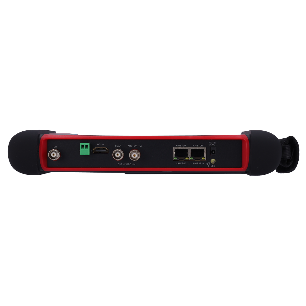 Safire Tester TVCC Multitasking - Supporta telecamere HDTVI, HDCVI, AHD, CVBS e IP (4K) - SF-TESTER7-5N1-4K