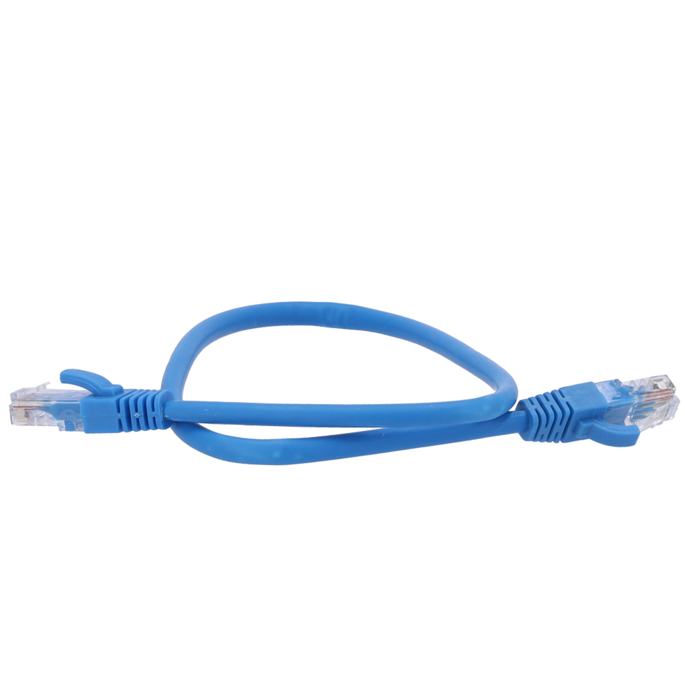 Safire - Cavo patch UTP Cat. 6 RJ45 0,5 m blu - UTP6-H-05B