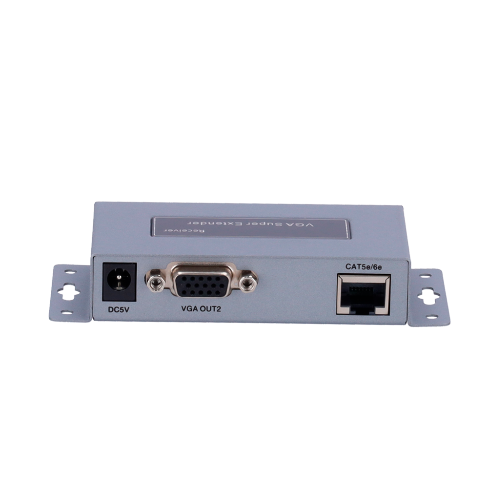 Estensore VGA/USB per UTP - Trasmettitore e ricevitore - Distanza 100 m - Fino a 1920x1440 - VGA-KVM-EXT
