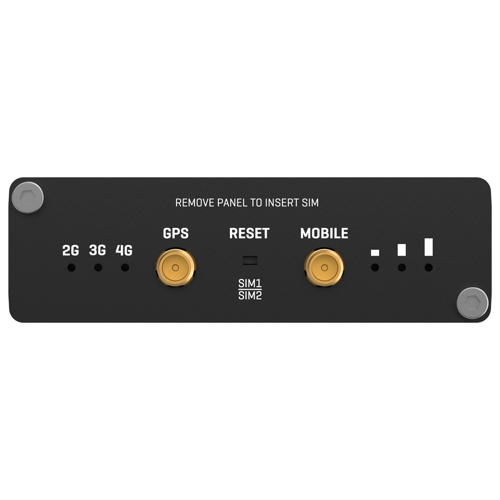 Teltonika - Gateway industriale 4G LTE dual SIM con GNSS e RS232/RS485 - TK-TRB246