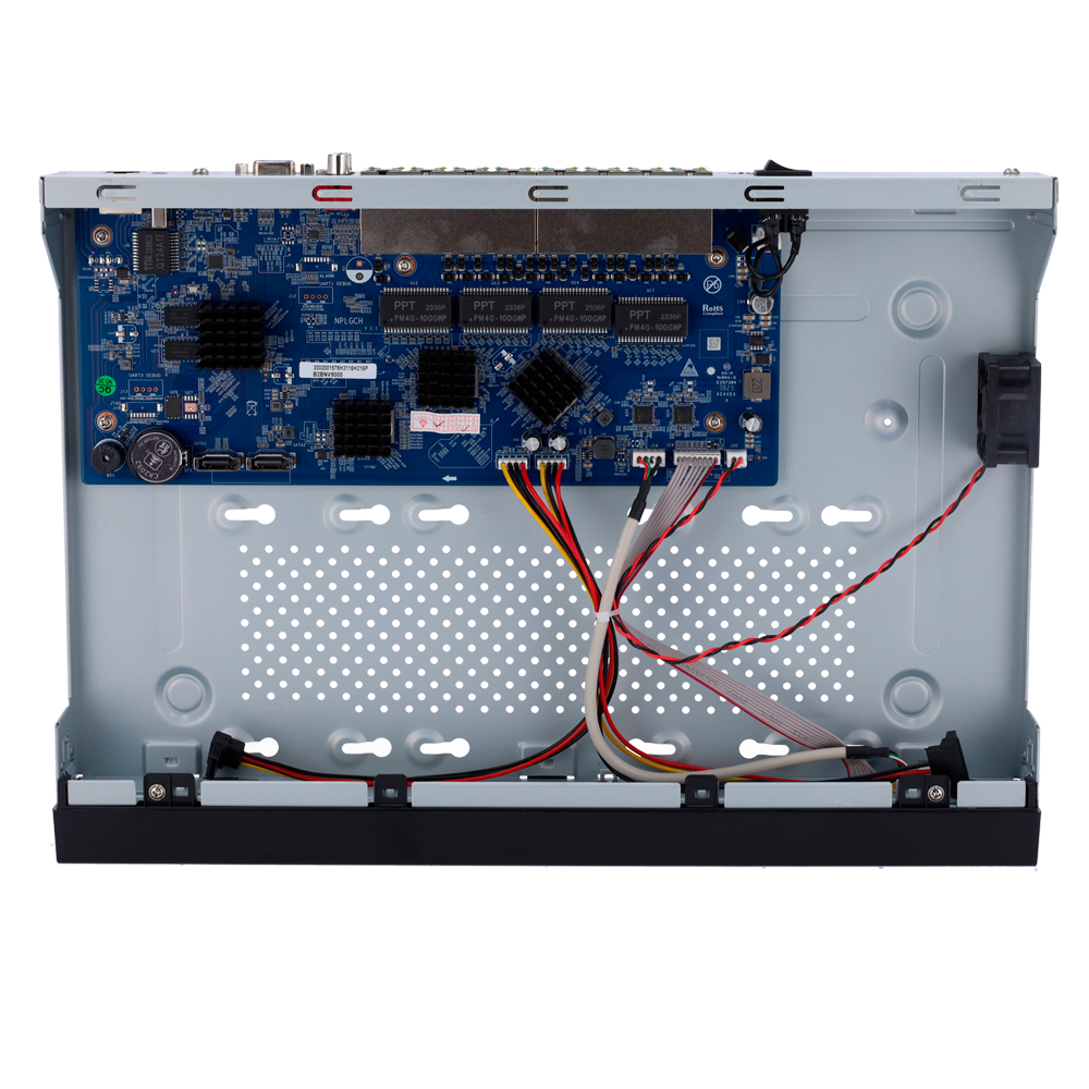 NVR PoE Safire Smart B2 16 canali 8 MP 2 HDD AI - SF-NVR6216-16P-B2