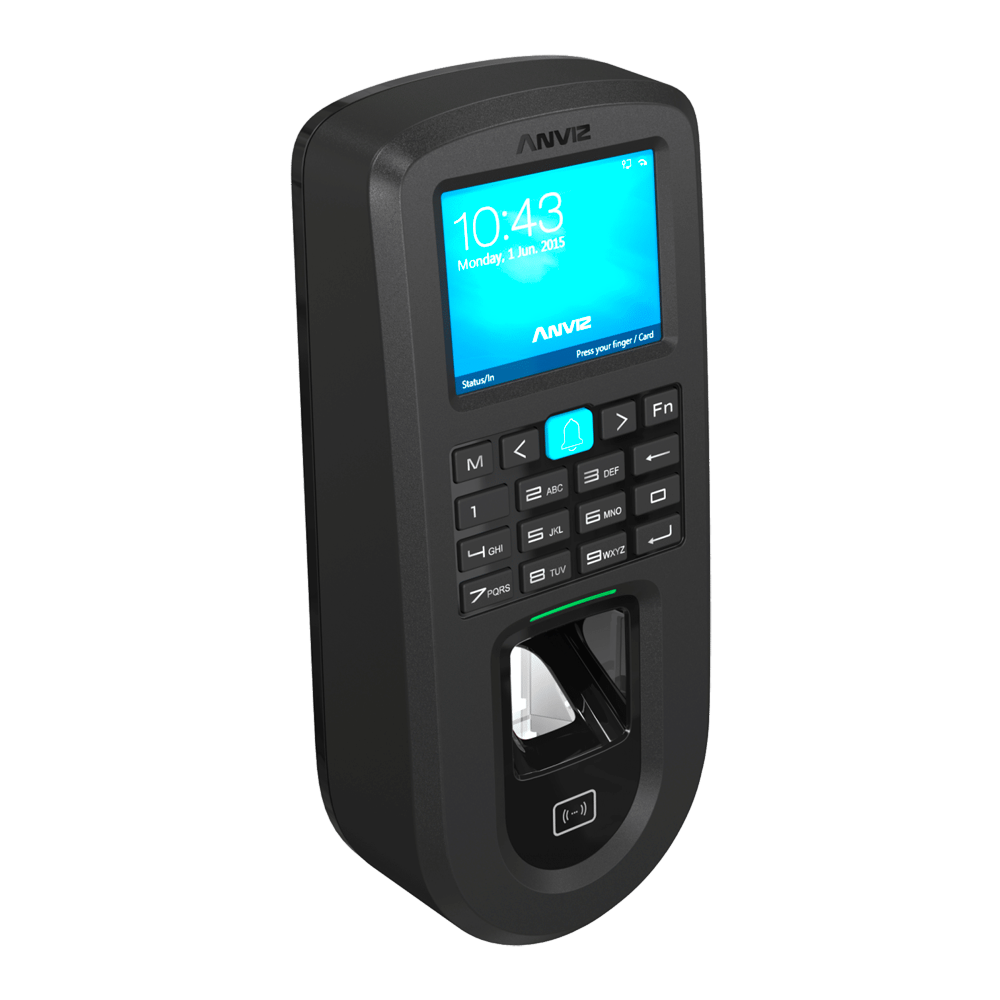 Lettore biometrico autonomo ANVIZ - impronte digitali, RFID e tastiera - TCP/IP, Wi-Fi, RS485, miniUSB - VF30-PRO
