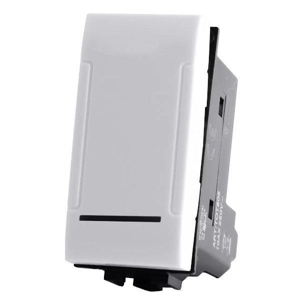 MAP803B  DEVIATORE UNIPOLARE COMPATIBILE LIVING BIANCA