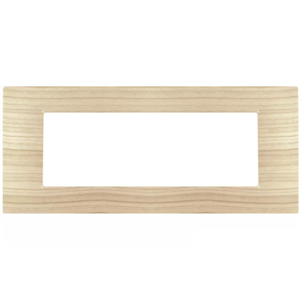 MAP6007-17 PLACCA TECNOPOLIMERI ABETE 7 POSTI COMPATIBILE PLANA