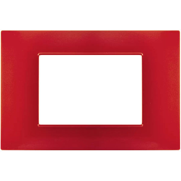 MAP6003-15 PLACCA TECNOPOLIMERI CORALLO 3 POSTI COMPATIBILE PLANA