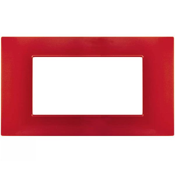 MAP6004-15 PLACCA TECNOPOLIMERI CORALLO 4 POSTI COMPATIBILE PLANA