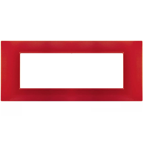 MAP6007-15 PLACCA TECNOPOLIMERI CORALLO 6 POSTI COMPATIBILE PLANA